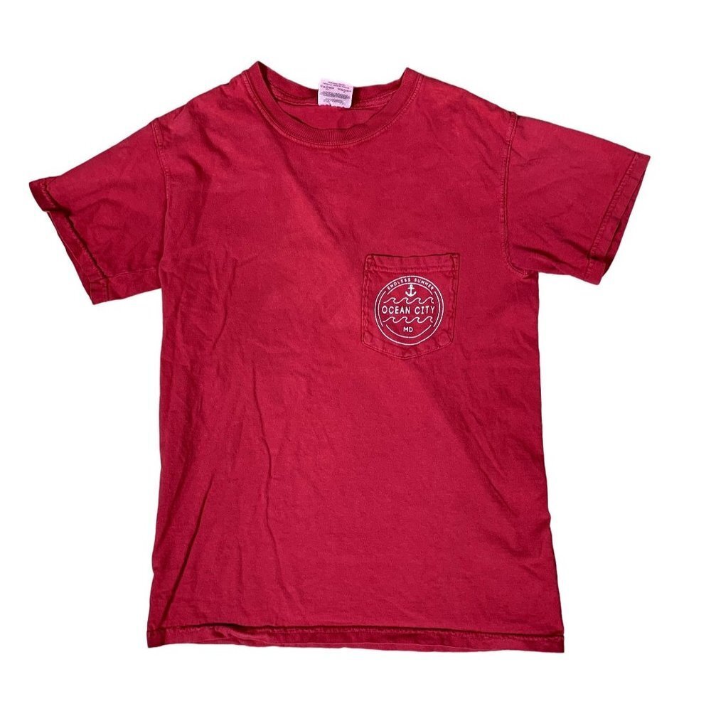 Endless Summer Ocean City Maryland Red T-Shirt Size Small